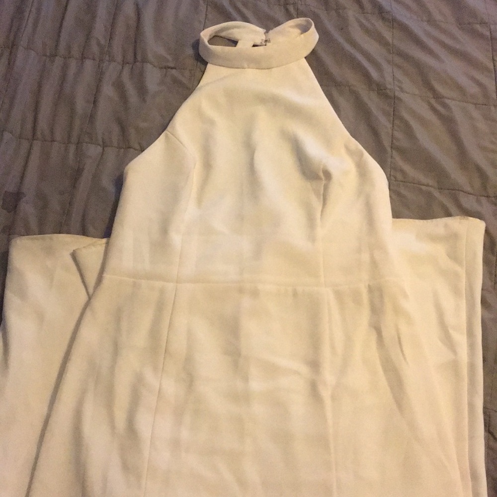 BHLDN cream dress